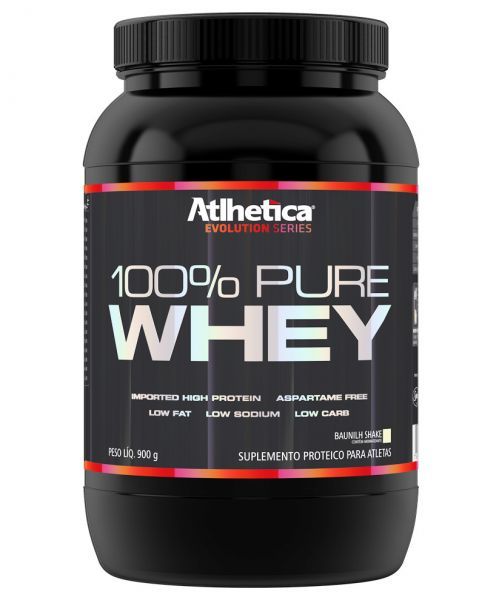 100% pure whey - Morango - Atlhetica
